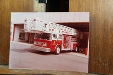 Vintage Photo Knoxville Tennessee Fire Department 1982 World's Fair Engine