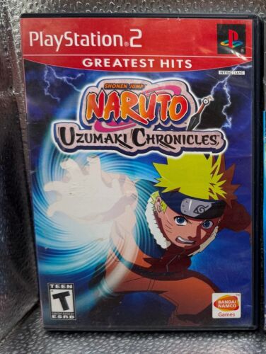 Naruto Uzumaki Chronicles (Sony PlayStation 2) Complete CIB Tested & Working