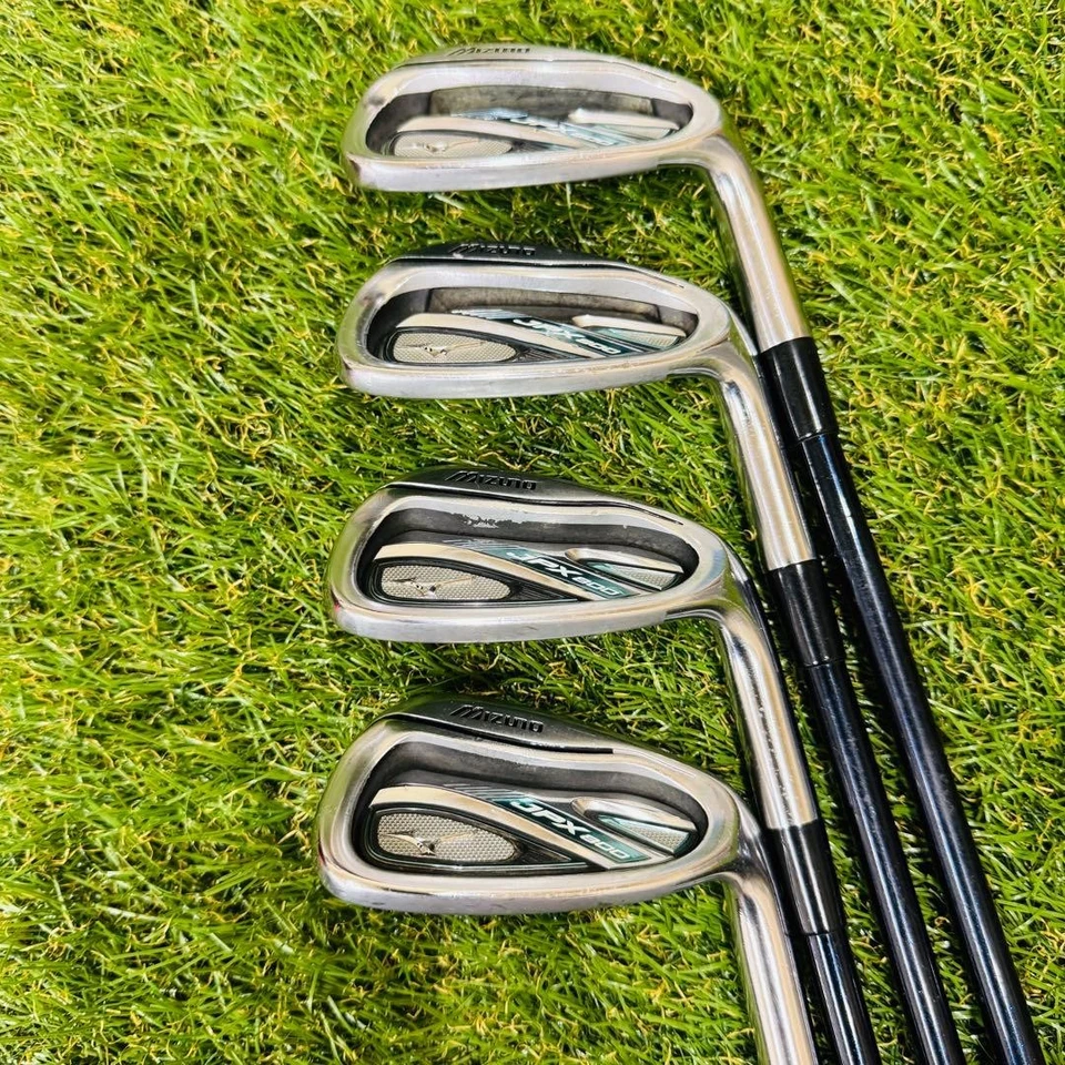 Mizuno JPX800 Iron Set 8pcs 5-PW, GW, SW Original Carbon Flex R - Image 3 of 4