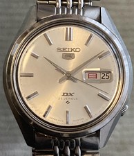 Orologio da polso SEIKO 6106 7030 SEIKO 5 DX 25 Jewel cinturino acciaio inox vintage