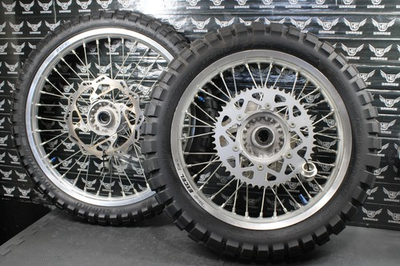 #ad #ad 2013 HUSQVARNA TE511 OEM EXCEL FRONT BACK REAR WHEEL SET PAIR WHEELS RIMS HUBS $679.99