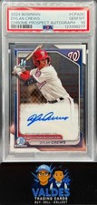 Dylan Crews 2024 Bowman Chrome 1st Auto PSA 10 GEM MINT Prospect Autograph