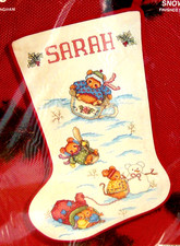 Janlynn Cross Stitch Christmas Stocking Kit S...