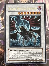 Black-Winged Dragon TSHD-EN040 The Shining Darkness Unlimited Ultra Rare LP