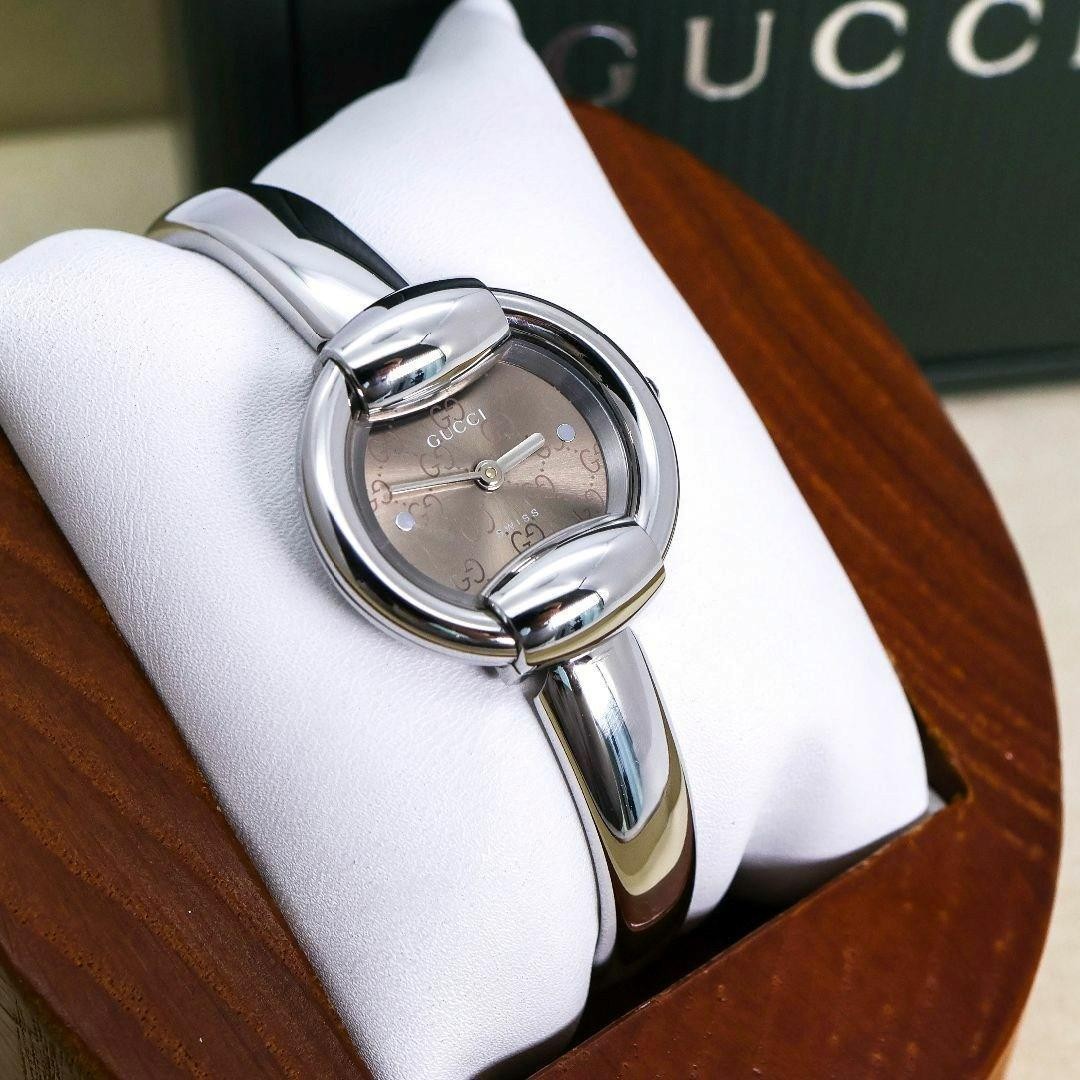 New Battery] GUCCI 1400L Quartz Horsebit GG Logo Women's Watch