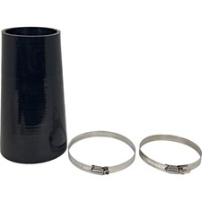 Fit 1985-89 Chevy C4 Corvette Smooth Air Intake Coupler Hose with Band Clamp