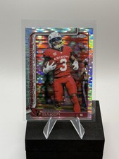 2025 Topps Chrome Budda Baker #8 Pulsar Refractor Arizona Cardinals 🔥