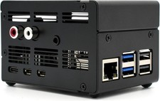 KKSB Case for Raspberry Pi 5 - Compatible with Pi DAC Pro, Supports IQaudi...
