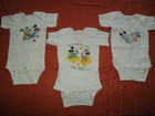 Baby Clothes Size M Bundle Lot w/ 8 bodysuits & 1 tee Gerber Dundee Mickey Mouse — photo 6