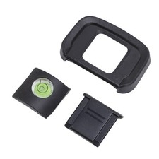 Camera Bubble Level Easy To Install Eyecup Hot Shoe Cover Bubble Level Set For