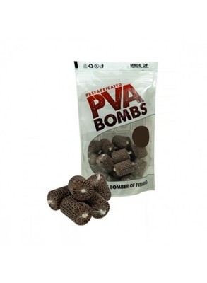 Carp Expert PVA Bombs 20pcs Ready PVA Socks Atom Pellet Mix Carp Fishing