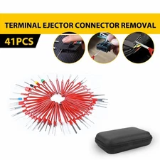 41PC Pin Extractor Electrical Wire Connector Terminal Removal Ejector Tool Kit A