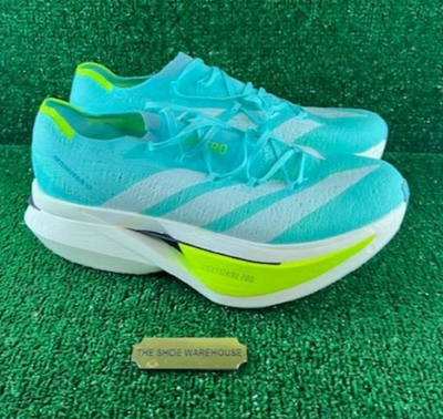 Men Adidas Adizero Prime X3 Strung Running Shoes Flash Aqua  display picture 1