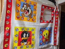 Vintage BABY LOONEY TUNES Quilt panels for Blanket ABCs -missing one character
