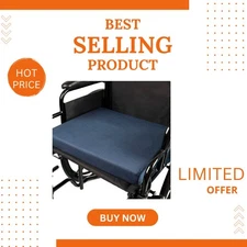 Firm High-Density Foam Chair Cushion – Ideal for Sciatica & Back Pain Relief