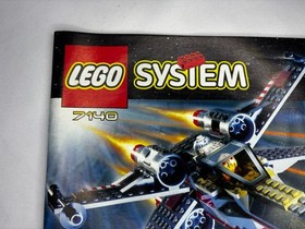 Lego System 7140 Star Wars X-wing Fighter  Instruction Booklet Only From 1999