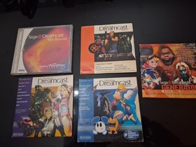 SEGA DREAMCAST + 2 controller + VMU + web browser + 4 games + 4 demo multigames