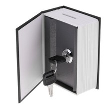 1pc Hidden Book Safe Lock Secret Security Money Hollow Book Wall Hide Dictionary