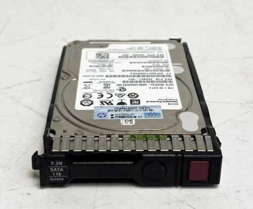 HPE 765453-B21 765868-001 1TB 6Gbps SATA 2.5" G8 G9 512e Hard Disk Drives - Image 3 of 4