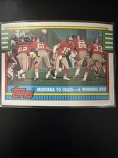 1990 Topps - Joe Montana, Roger Craig #515
