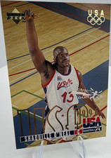 Upper Deck 1996 USA Basketball Gold Electric Court Insert Shaquille O'Neal #32