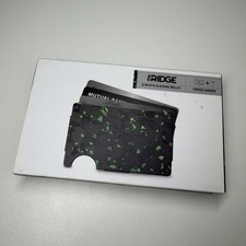 Ridge RFID Blocking Wallet Forged Aurora Carbon Money Clip Cash Strap