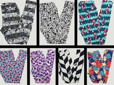 LuLaRoe Leggings One Size LLR Disney Villains OS NEW You Pick Design Was 30