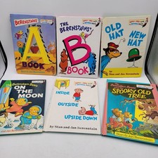 BERENSTAIN BEARS Lot of 6 Bright and Early Books Beginning Readers - BK155