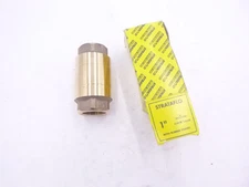 Strataflo 1" Check Valve With Rubber Poppet F300 Lead Free