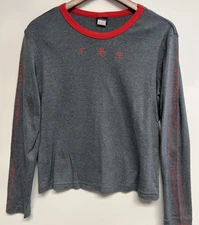 Vintage Juncture Large Skater streetwear 90s grunge USA Chinese Writing Spellout