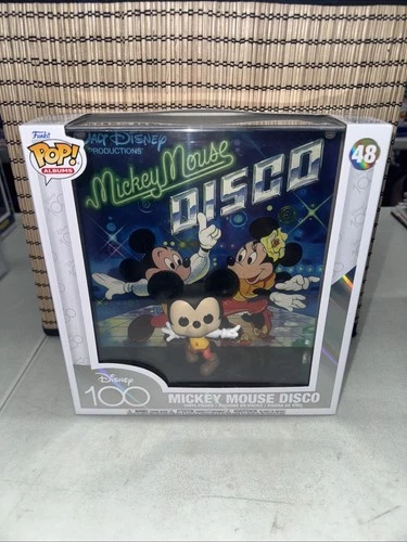 Funko Pop! Album Cover with Case: Disney - Mickey Mouse Disco #48