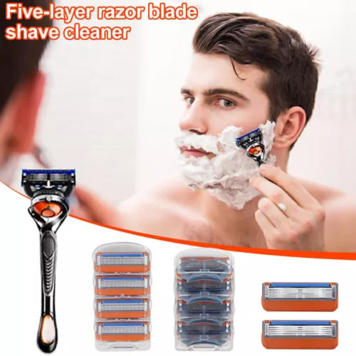 16Pcs Replacements 5Layer Men' For GiIIette Fusion Proglide Power Razor Blades - Bild 4 von 13