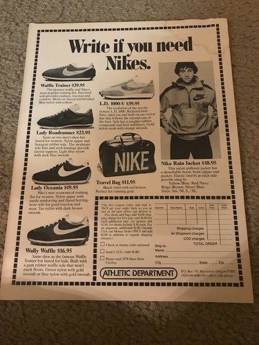 nike wally waffle trainers