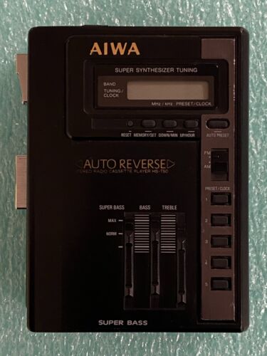 Vintage AIWA HS-T50 Cassette Tape Player Walkman AM/FM *Read* | O30*