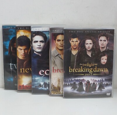 Twilight - Komplette Saga 5 Hüllen (10 DVDs) OHNE Schuber - DVD auf Italienisch