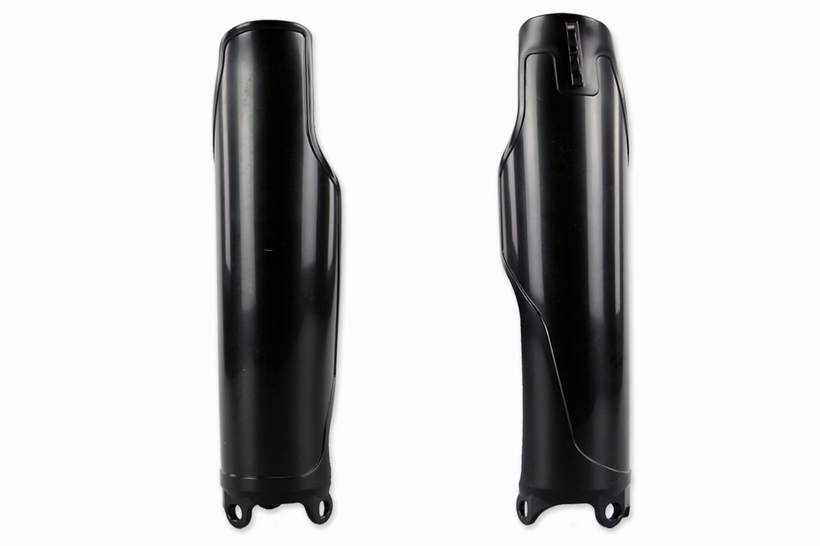Polisport Black Lower Fork Guards for CR125R, CR250R, CR500R, CRF250R