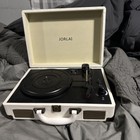 Jorlai Record Player 3 Speed Vinyl Nostalgic Turntable with Bluetooth — photo 1