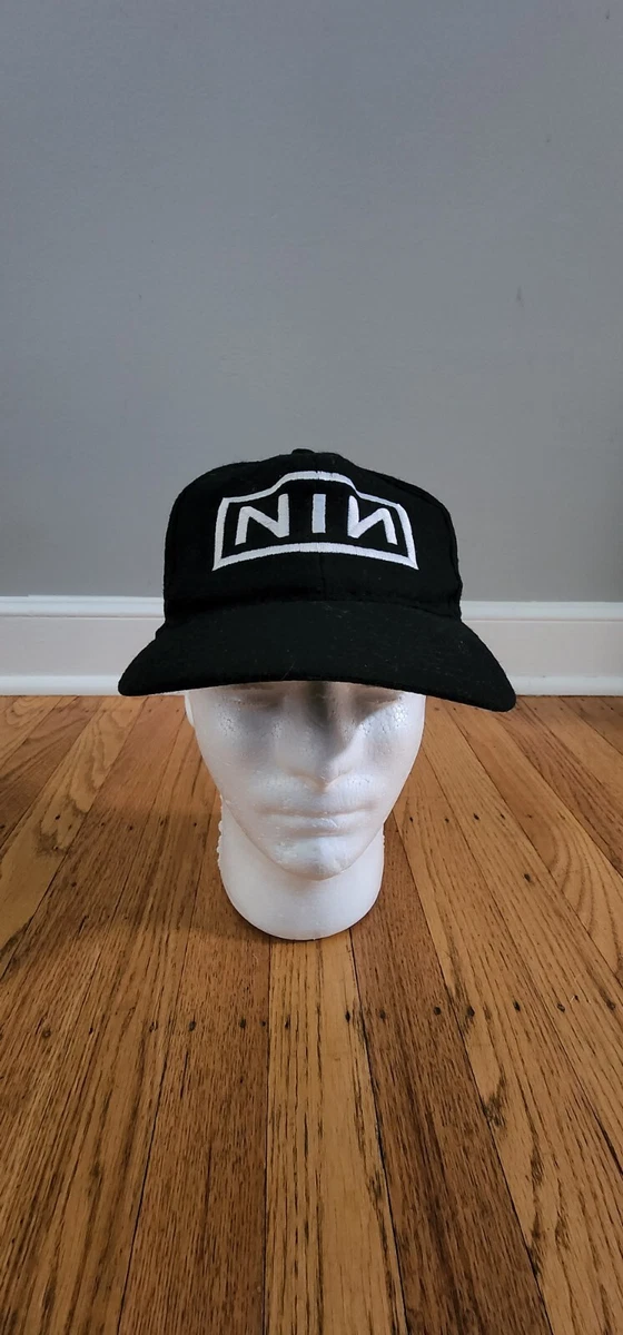 VTG 90'S NIN Wool Snapback Cap Hat Nine Inch Nails Alternative Indie