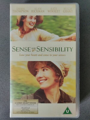 Sense and Sensibility (1996) Emma Thompson, Kate Winslet (PAL VHS)