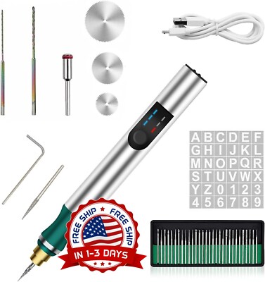 Micrograbador Electrico Herramienta De Grabado Para Metal Pluma Profesional NEW.