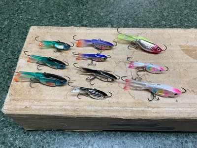13 Ice Fishing Acme Tackle Company Hyper-Glide Hard Jigging Bait New W/ Out Box
