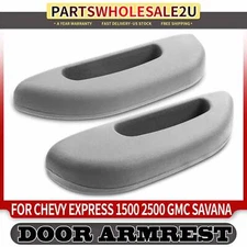 2Pcs Door Armrest Pull Handle Cover for Chevrolet	Express 1500 GMC	Savana 1500