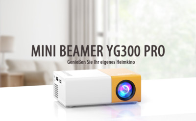 mini projektor led VAMVO YG300 PRO