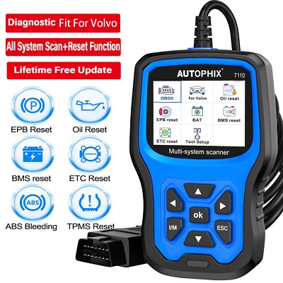 AUTOPHIX 7110 Profi Diagnosegerät OBD2 Auto Alle System Scanner fit für Volvo