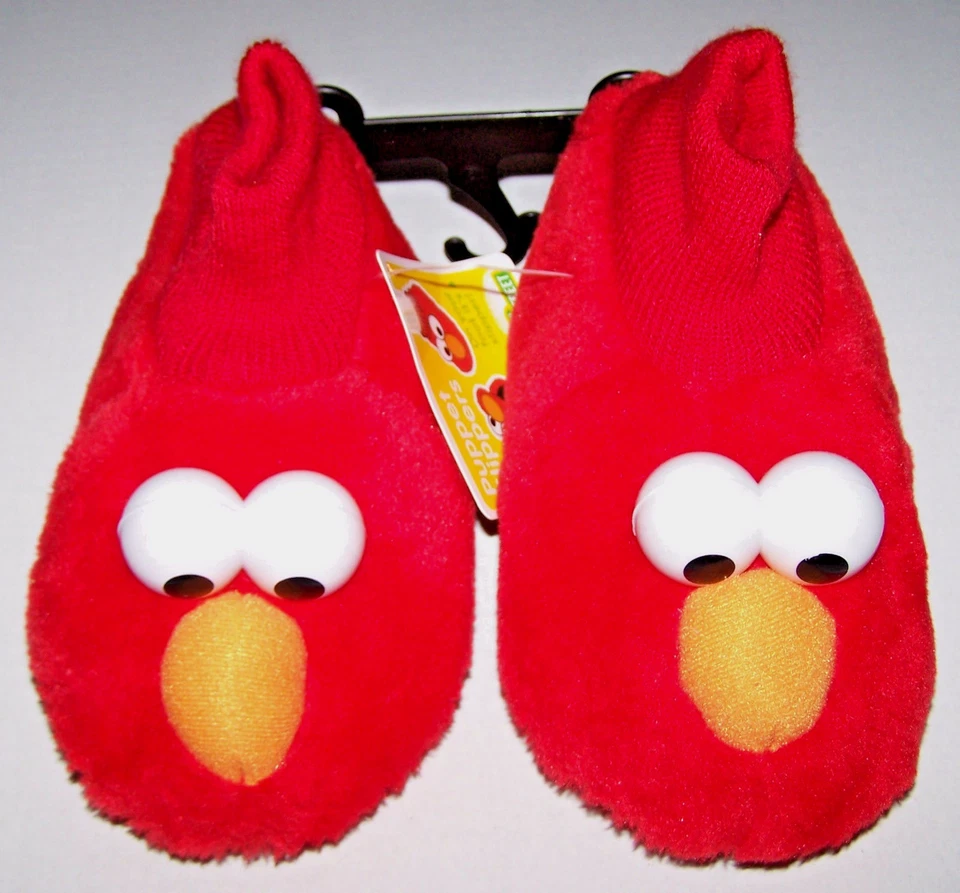 Zapatillas Sesame Street Elmo Puppet Zapatos Acolchados Nuevas con Etiqueta Niño Niño Niña Foto 4 de 4
