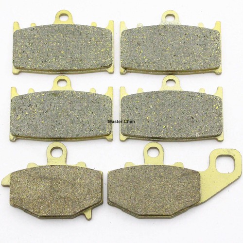 MC Front Rear Brake Pads For Kawasaki ZX6R ZX 600 F1/F2/F3 19941997
