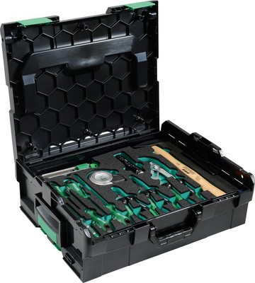 HEYCO 00200678082 Werkzeug-Sortiment Expert in L-Boxx, 77-tlg., 6-kt, MM
