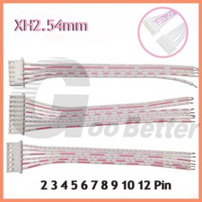 JST XH2.54mm Female Plug Wire Cable Connector 2 3 4 5 6 7 8 9 10 12 Pin 10 20cm