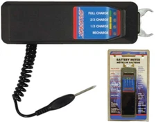 NEW SEASENSE 12V BATTERY METER,12 VOLT CONDITION TESTER,BOAT/MARINE/LAWN/AUTO