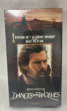 Dances with Wolves VHS, 1990 Factory Sealed   Kevin Costner